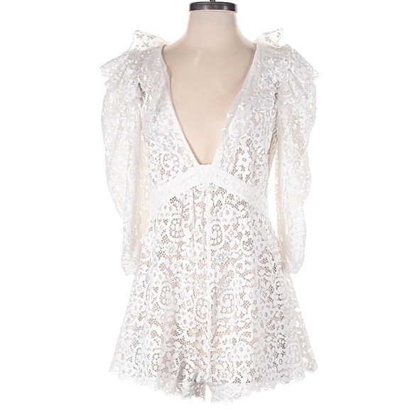 For Love & Lemons Santo Romper - Picture 4 of 6